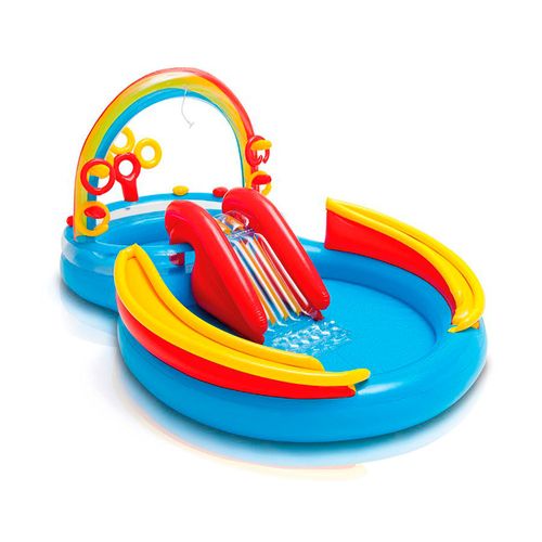 Inflable Playcent Rainbow Intex