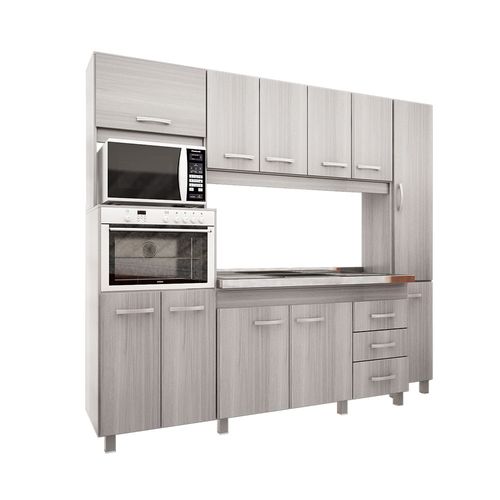 Kit Cocina  Orlandi 326  2,16 X 1,93 Jacaranda