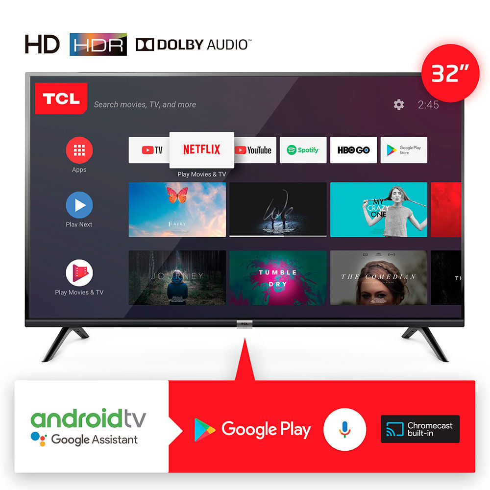 Smart Tv Tcl L32s6500 32' Android