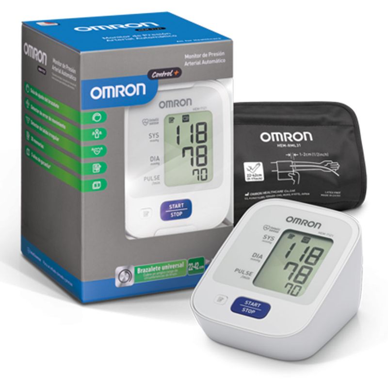 TENSIOMETRO-OMROM-HEM-7121-DE-BRAZO
