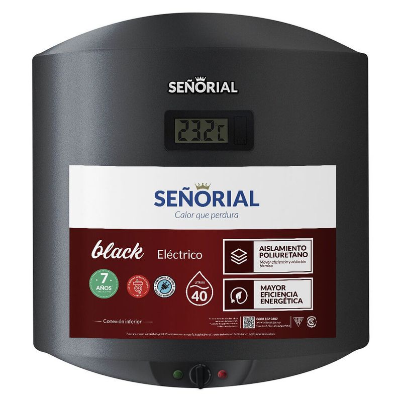 TERMOTAN-SEÑORIAL-TSBE-40-40L-ELEC-BLACK