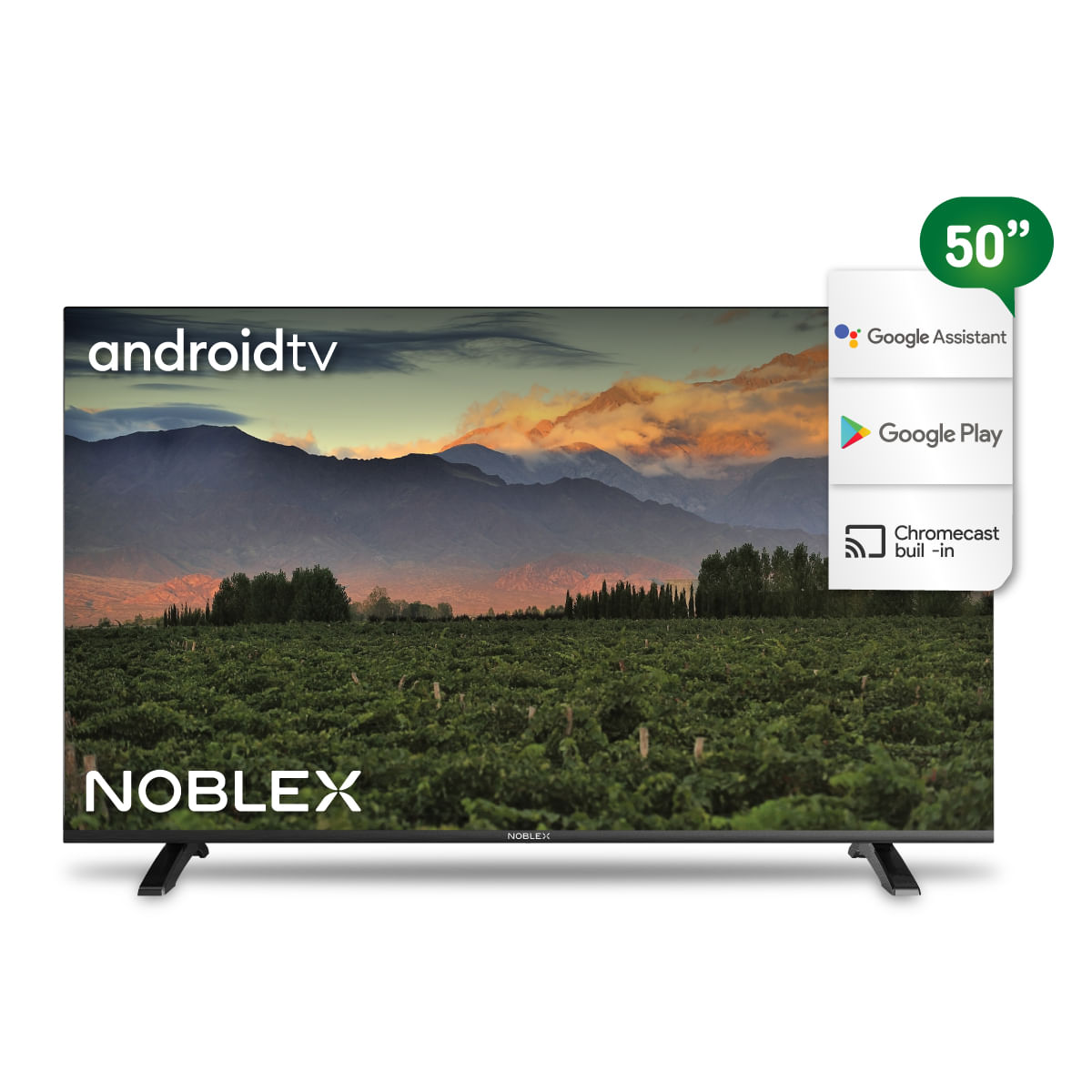 Smart Tv 50 Pulgadas Noblex Dr50x7550 Uhd 4k Android Tv