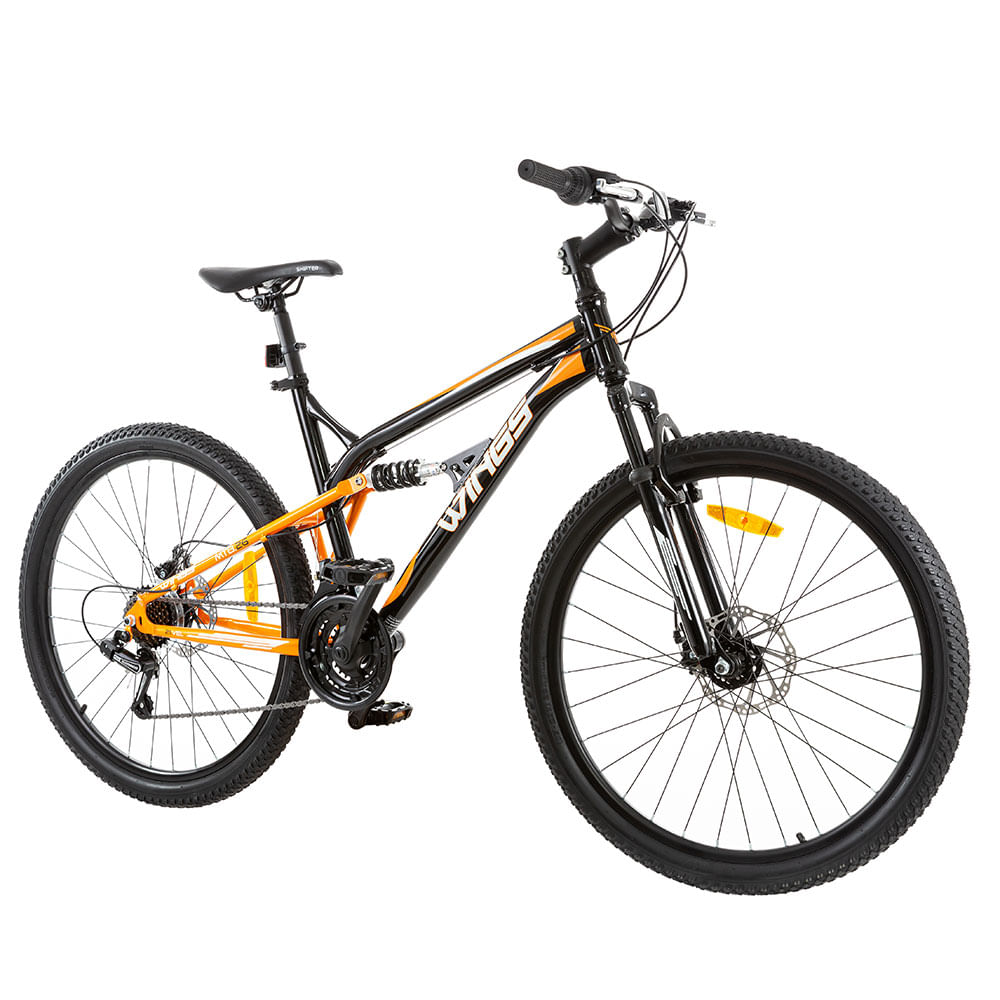 Bicicleta Wings Gm18w26sm210 26 18 Negro