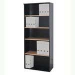 BIBLIOTECA-PLATINUM-531-3-SIN-PUERTAS-NEGRO-HAYA