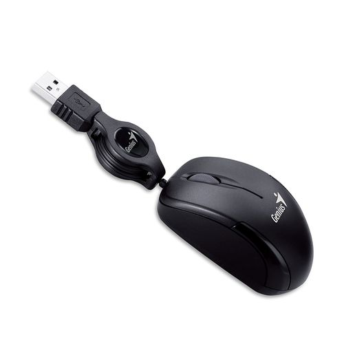 Mouse Genius 400632 Microtrav Usb Black