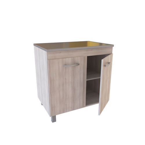 Bajo Mesada Orlandi 633 Premium 0,80m  Abedul - No Incluye Bacha