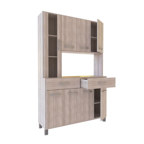Kit Cocina Orlandi 652 Premium 1,20m Abedul