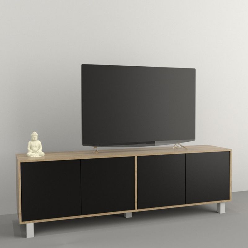 MESA-TV-LCD-TABLES-4101-75---OLMO-NEGRO