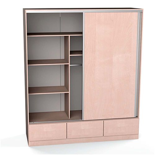 Placard Orlandi 3123 1.82 Corredizo Abedul