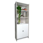 ESTANTERIA-TABLES-3036-070-3E-2P-NEVADO-BLANCO