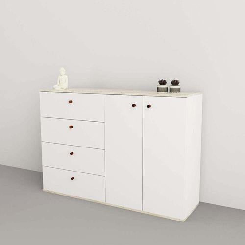 Bahiut Tables 7009 1.29m Nevado/blanco