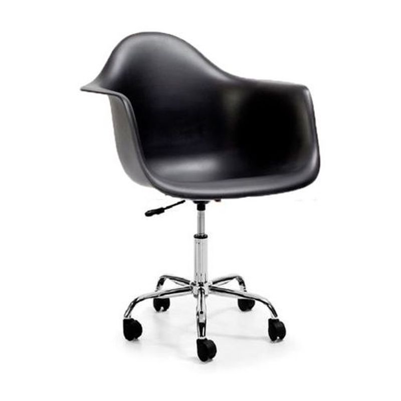 SILLON-GARDEN-LIFE-EAMES-OFICINA-GIRATORIO-NEGRO-F901901