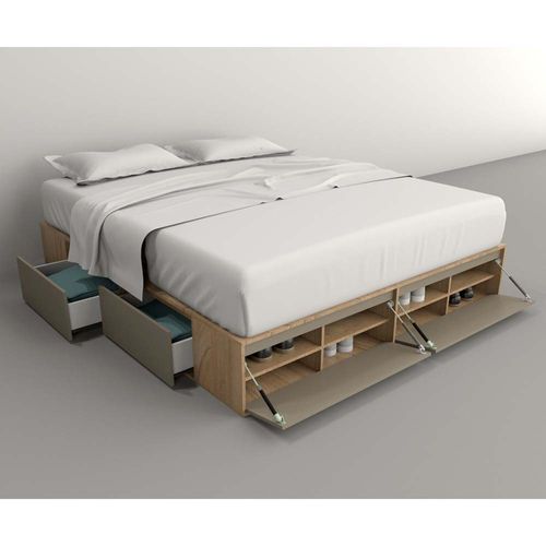 Sommier Box Tables 6445 Olmo/gris