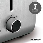 TOSTADOR-PEABODY-T8127-2-RANURAS-ACERO