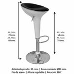 BANQUETA-REGULABLE-LAURY-15109-blanca-pie-de-acero