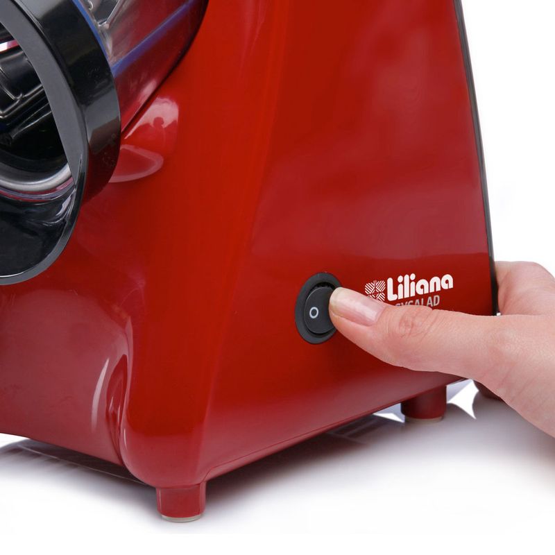 Rallador Eléctrico 4 en 1 250 W Liliana ASM100 easysalad - D'Ricco