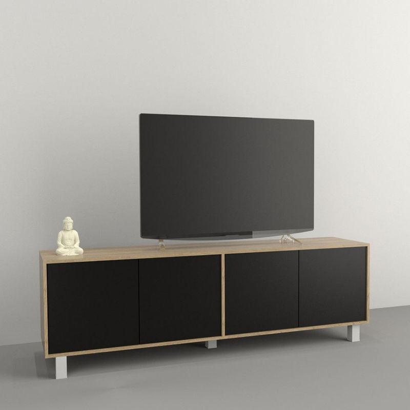 MESA-TV-LCD-TABLES-4101-75---OLMO-NEGRO