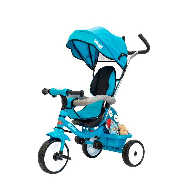 TRICICLO-BEBESIT-SL-1870A-JOY-C-MANUBRIO-AZUL