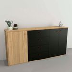 BAHIUT-TABLES-7010-175-4C-3P-OLMO-NEGRO