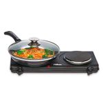 Anafe-Liliana-Electrico-AA902-2-hornallas-2400w-Negro