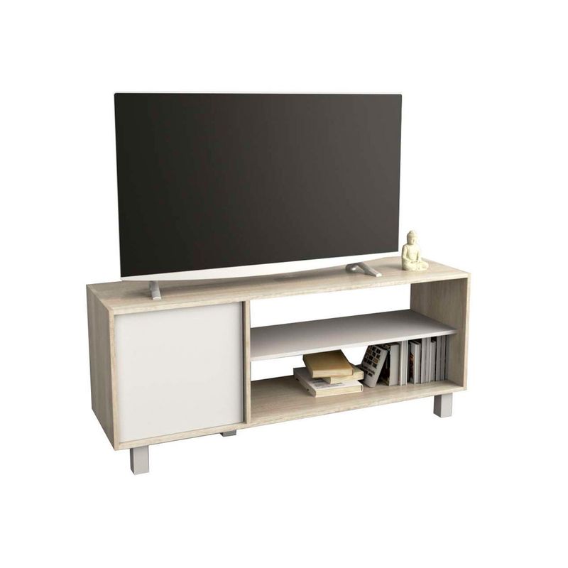 MESA-TV-LCD-TABLES-4102-55---NEVADO-BLANCO