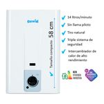 CALEFON-ESCORIAL-CE-14LBN-14L-GN