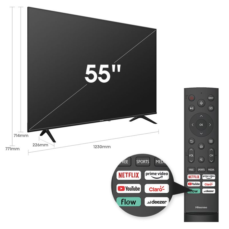 SMART-TV-HISENSE-55--LED-55A64H-4K-UHD
