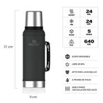 TERMO-STANLEY-CLASSIC-950-ML-NEGRO-C-MANIJA