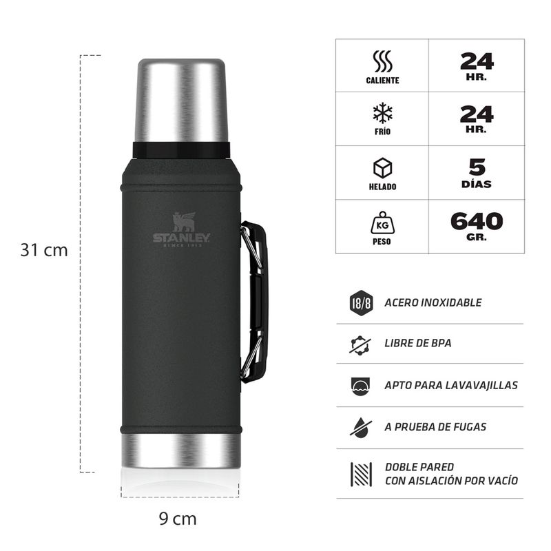 TERMO-STANLEY-CLASSIC-950-ML-NEGRO-C-MANIJA