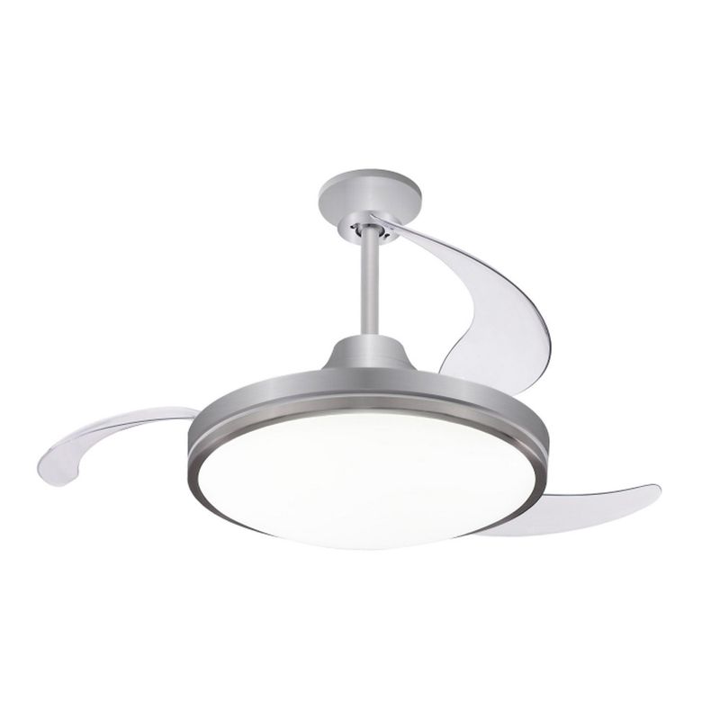 Ventilador De Techo Peabody Pe-vtra420b Retractil Led