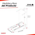 CINTA-RANDERS-ARG-051HP-MAGNETICA-100KG