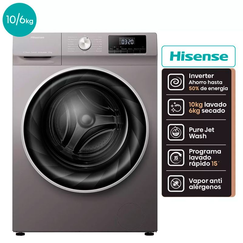 LAVASECARROPAS-HISENSE-WDQY1014T-10-6KG-SILVER