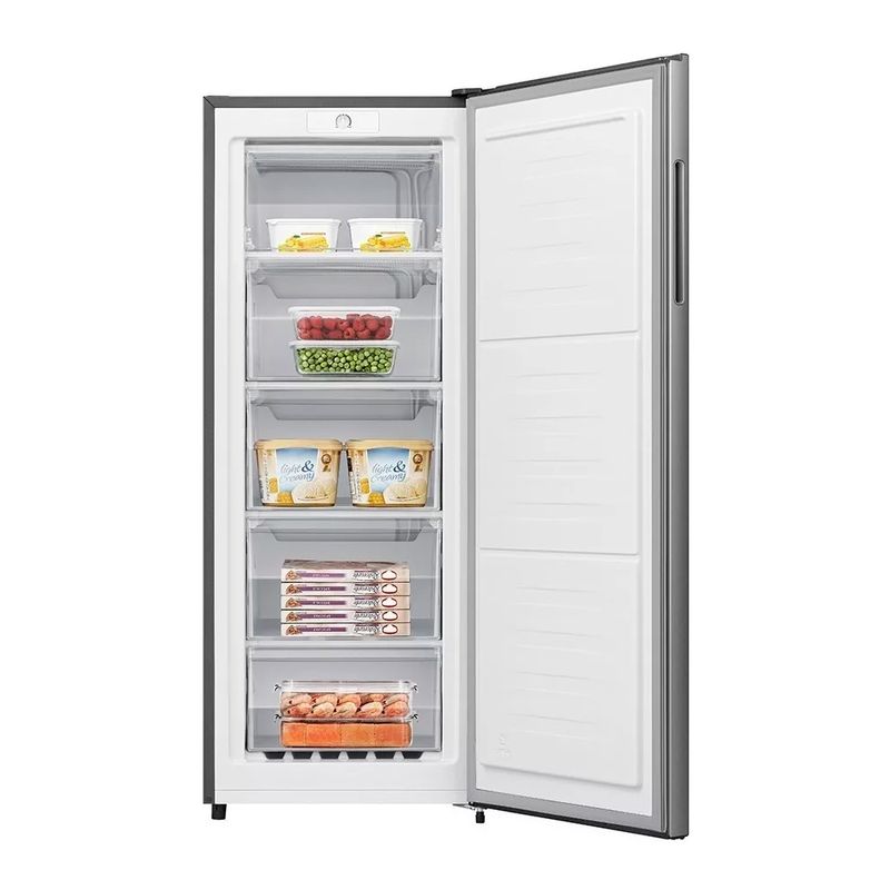 FREEZER-HISENSE-RS-20DCS-153Lts-VERTICAL-INOX