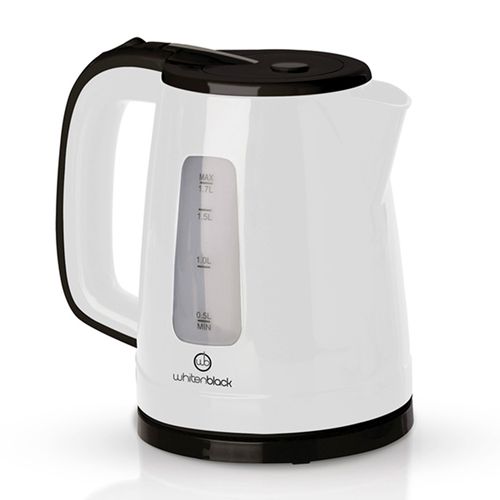 Pava Electrica Whitenblack Apwb19 Blanca/negro 1.7l