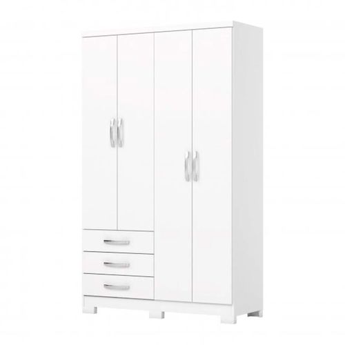 Placard Henn Da135-10 Caju Blanco 4ptas