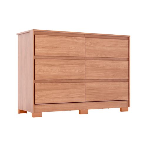 Comoda Henn D737-198 Ravenna Jequitiba 6cajones