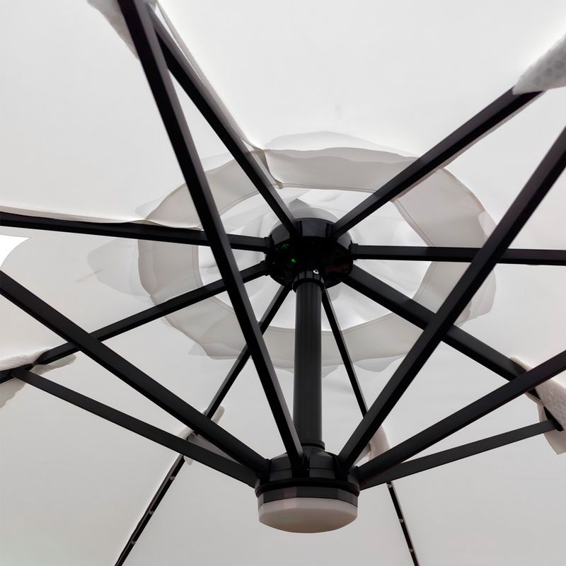 PARASOL-GLUCK-GK-SL3OLED-3-MTS-VERDE-CON-MANIVELA