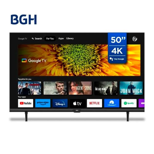 Tv Bgh 50' Led B5024us6g Smart 4k Google Tv