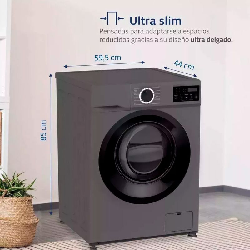 LAVARROPAS-KANJI-6KG-SLIM-1200RPM-INVERTER-GRIS