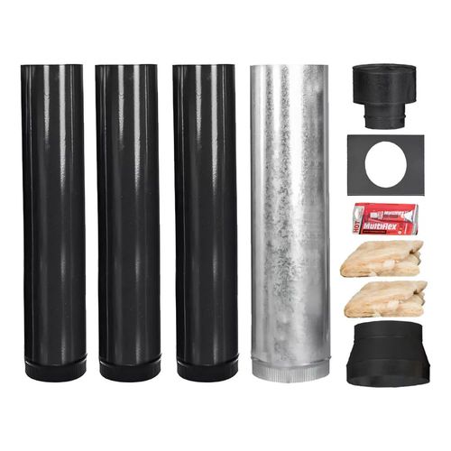 Kit Salida Tromen 225 Para Techo 6' Enlozado