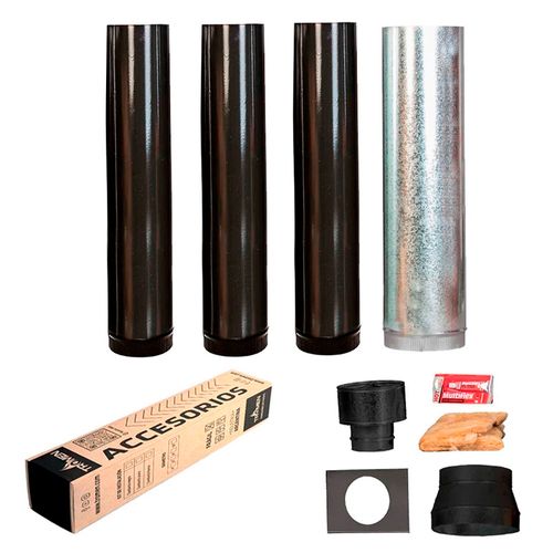 Kit Salida Tromen Para Techo 4' Eco  Enlozado