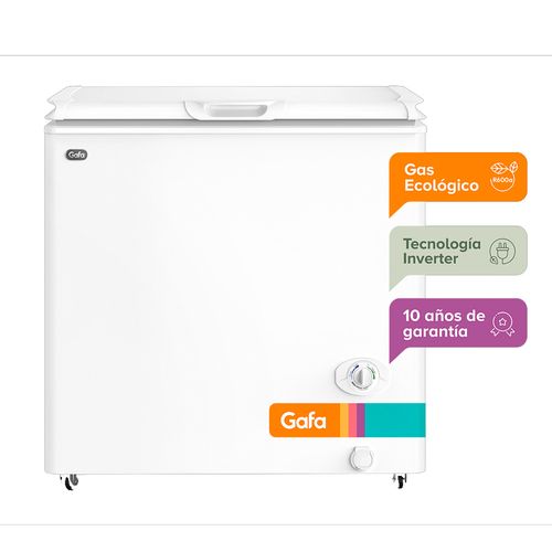 Freezer Gafa Fghi200b M Blanco Inverter 205l