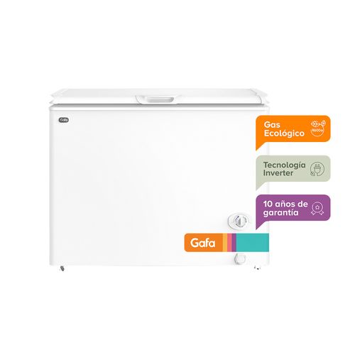 Freezer Gafa Fghi300b Inverter Blanco 280l