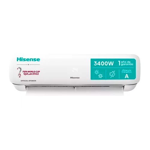 Aire Acondicionado Hisense As12hr4svrkgg03px4 3200w Frio Calor Split