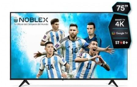TV NOBLEX 75 LED DV75X8580 SMART 4K ANDROID