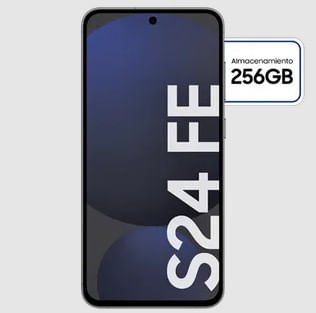 TE CELULAR SAMSUNG S24 FE GRIS OSCURO 256GB 5G