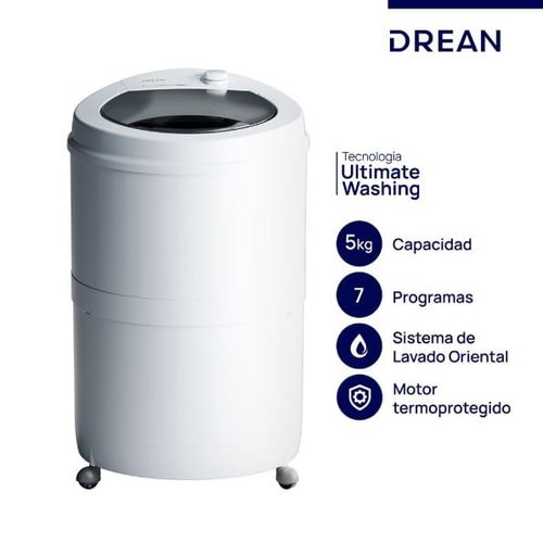 LAVARROPAS DREAN LRDR57SB0 BLANCO REDONDO SEMIAUTOMATICO