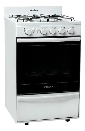 COCINA VOLCAN 87643V 55CM MG BLANCA C/LUZ ENC
