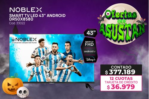 TV NOBLEX 43 LED DV43X7180 SMART ANDROID
