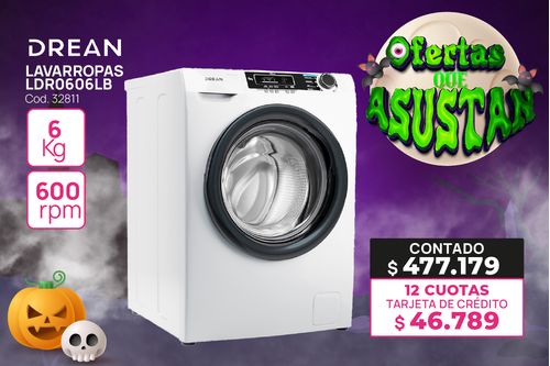 Lavarropas Drean Lfdr0606lb 6kg 600rpm
